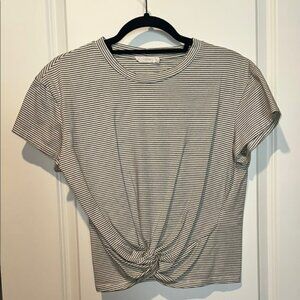 Lush Tie Front T-Shirt